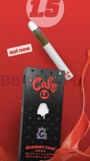How to use a Cake disposable vape pen